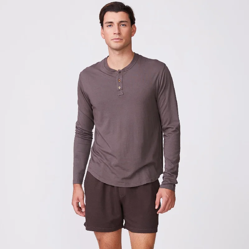 Overstock Sale Long Sleeve Henley