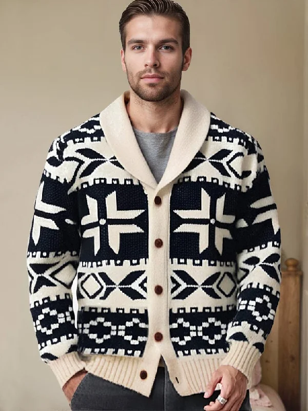 Overstock Comfy Bohemian Jacquard Cardigan