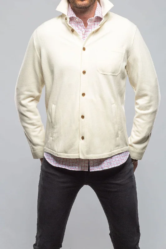 Mega Sale Sooter Cashmere Shirt in White