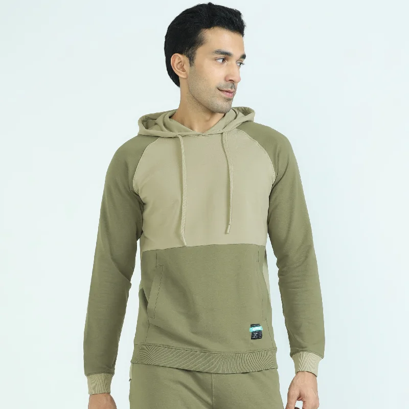 The Best Prices Quest French Terry Cotton Hoodies Tea White