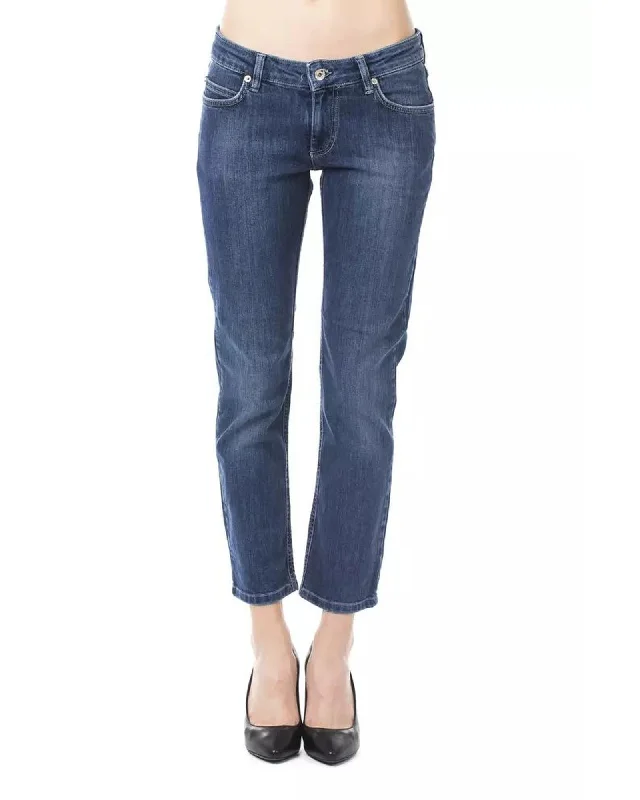Weekend Offers That Please Ungaro Fever Women's Light Blue Cotton Jeans & Pant - W30 US