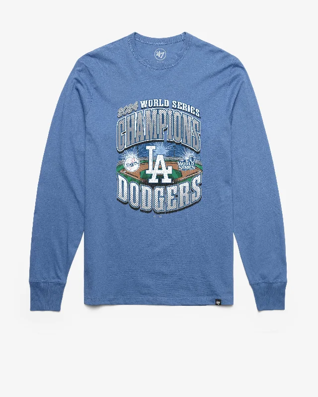 Massive Deal LOS ANGELES DODGERS 2024 WORLD SERIES CHAMPIONS '47 FRANKLIN LONG SLEEVE TEE