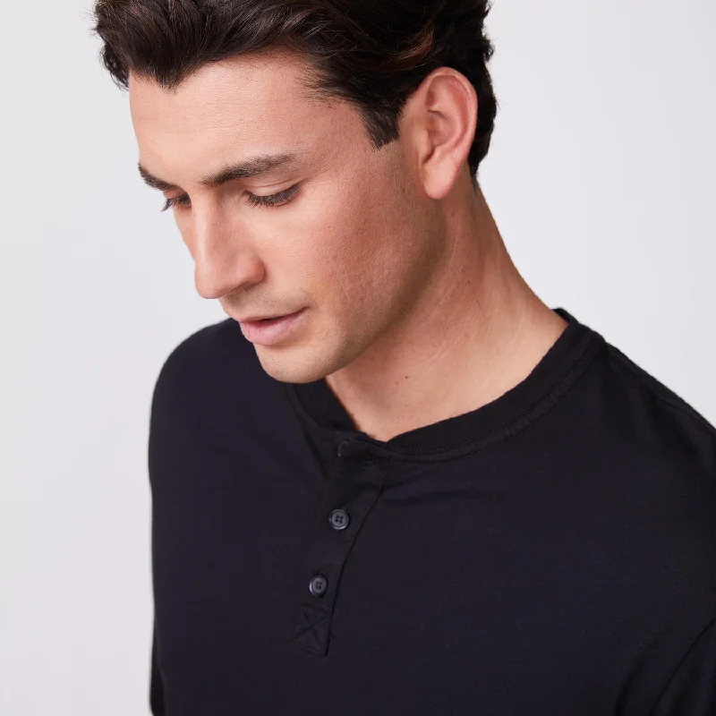 Weekend Flash Sale Long Sleeve Henley
