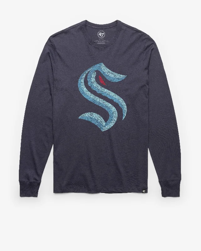 Steal Deal SEATTLE KRAKEN PREMIER '47 FRANKLIN LONG SLEEVE TEE