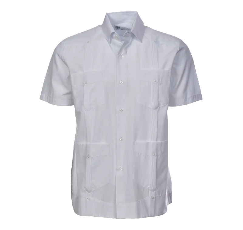 Year-End Sale Hacienda Guayabera - Men's Short Sleeve | 100% Cotton