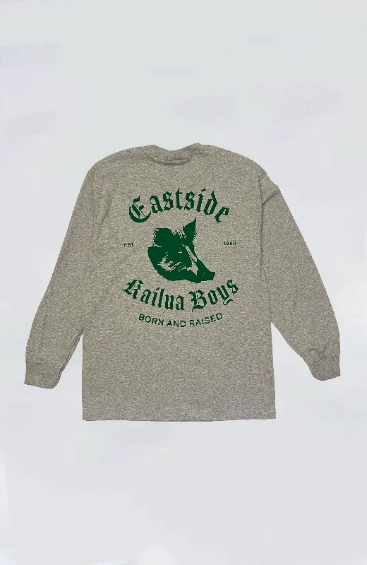 One-Day Only Kailua Boys - KB Eastside Pua'a Heavyweight L/S Tee