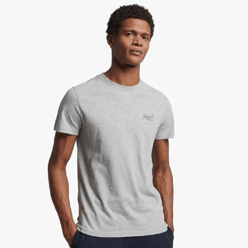 Anniversary Sale Superdry Mens Vintage Logo Emb Short Sleeve Tee Pumice Stone Marl Anniversary Sale Superdry Mens Vintage Logo Emb Short Sleeve Tee Pumice Stone Marl