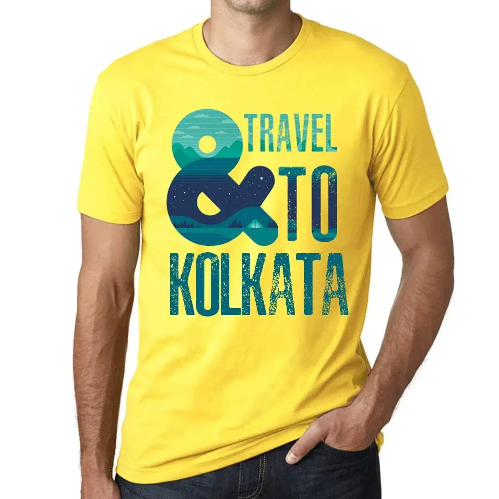 Extra Discounts Men's Graphic T-Shirt And Travel To Kolkata Eco-Friendly Limited Edition Short Sleeve Tee-Shirt Vintage Birthday Gift Novelty