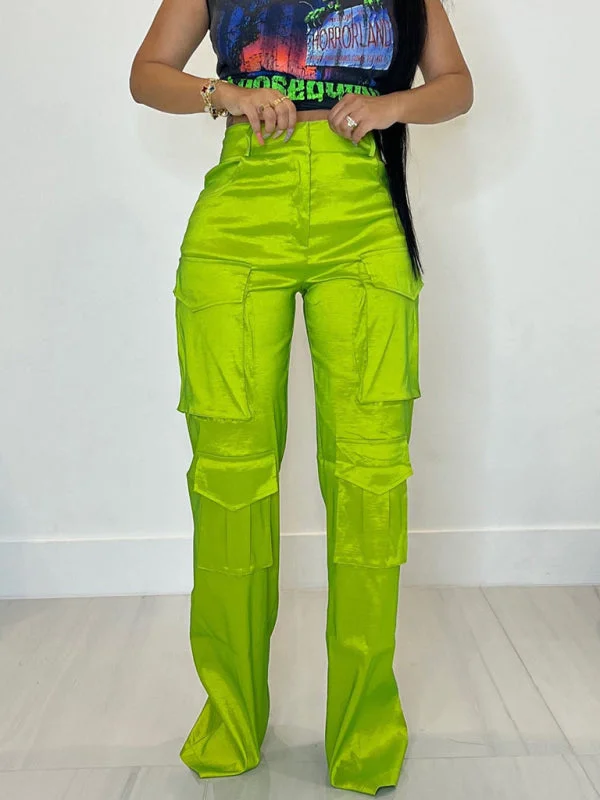 Weekend Deals That Spark Women's casual multi-pocket cargo trousers