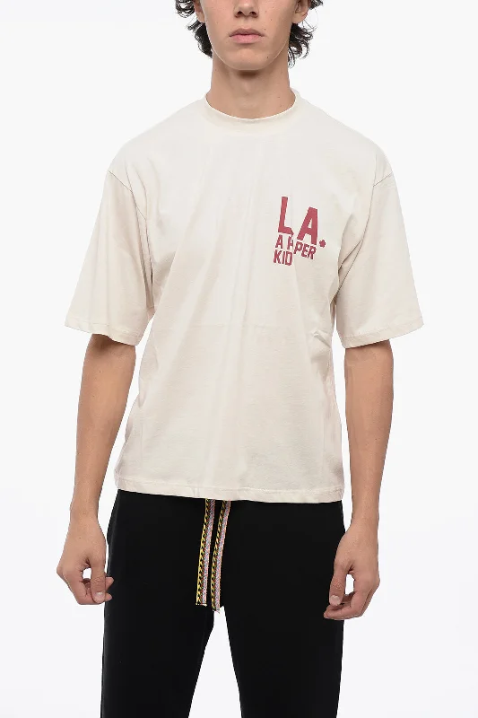 Today’s Deal A Paper Kid Cotton Crew-neck T-shirt witth Logo-print