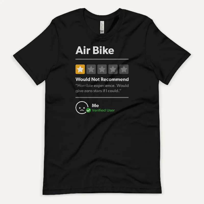 Weekend Bargains to Enjoy Air Bike 1 Star Would Not Recommend Men’s Standard T-Shirt