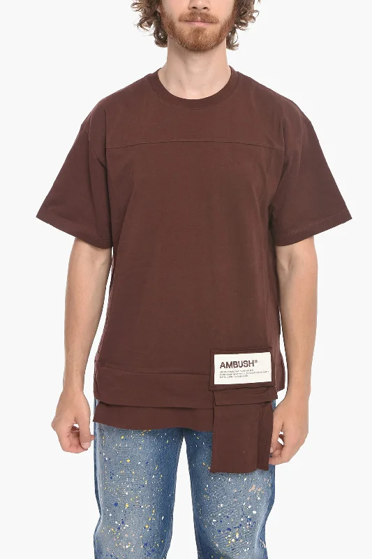 Markdown Madness Ambush Crew Neck WAIST POCKET Cotton T-Shirt