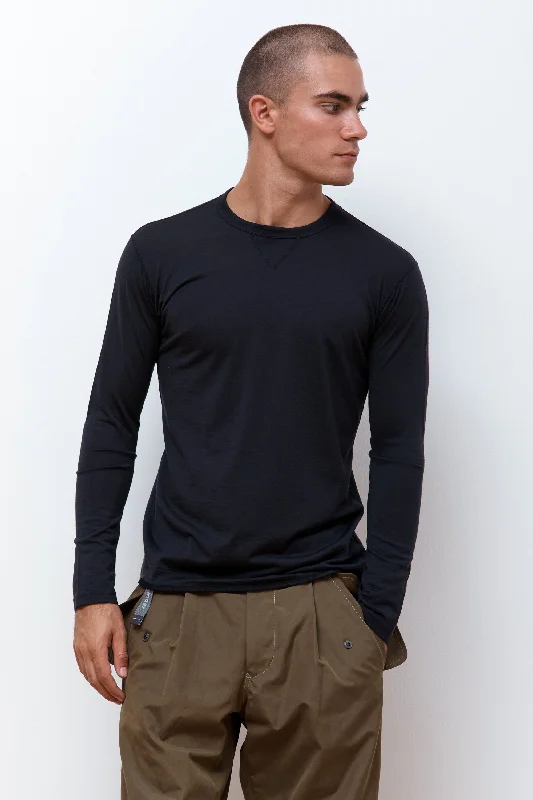 Final Clearance Merino Base LS T Black