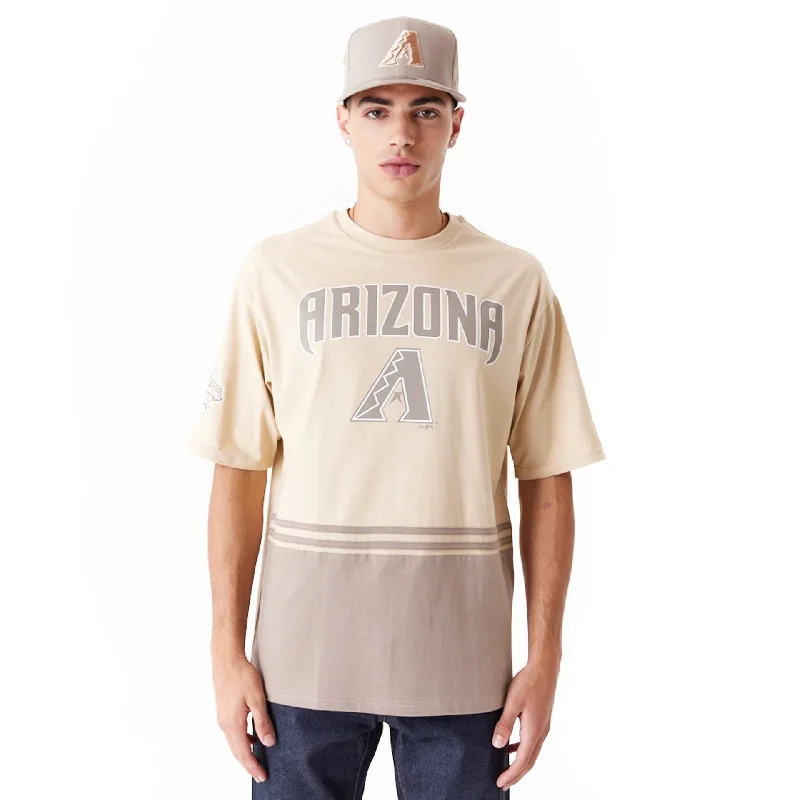 Special Price Arizona Diamondbacks World Series Light Beige Oversized T-Shirt