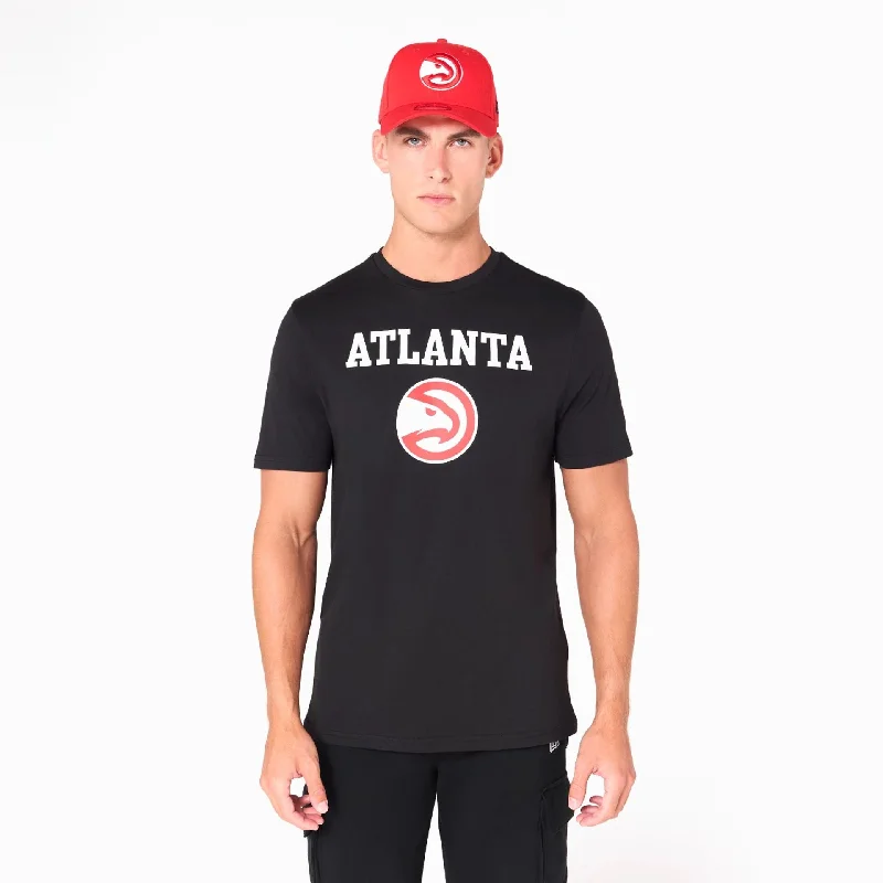 Best Choice Atlanta Hawks NBA Black T-Shirt
