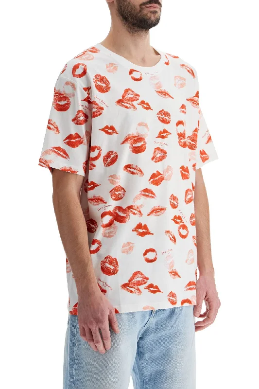 Can't Be Beat Balmain "kiss All Over Print T