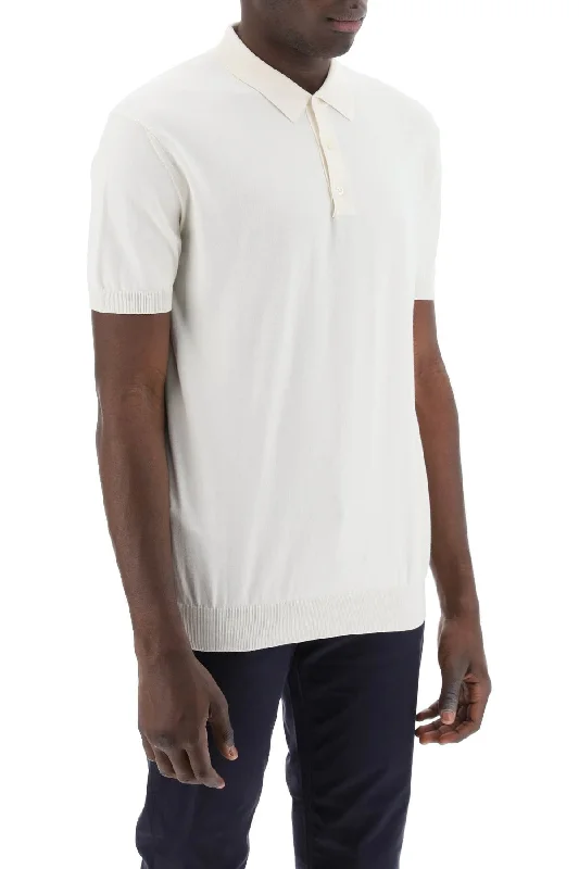 Sneak Peek Sale Baracuta Short-Sleeved Cotton Polo Shirt For