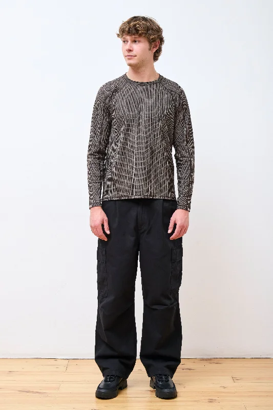Price Meltdown Base Layer Stretch Ripstop LS Dark Brown