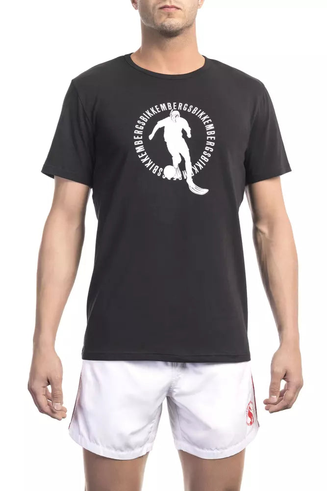 Deal Alert Bikkembergs  Cotton Men Men's T-Shirt