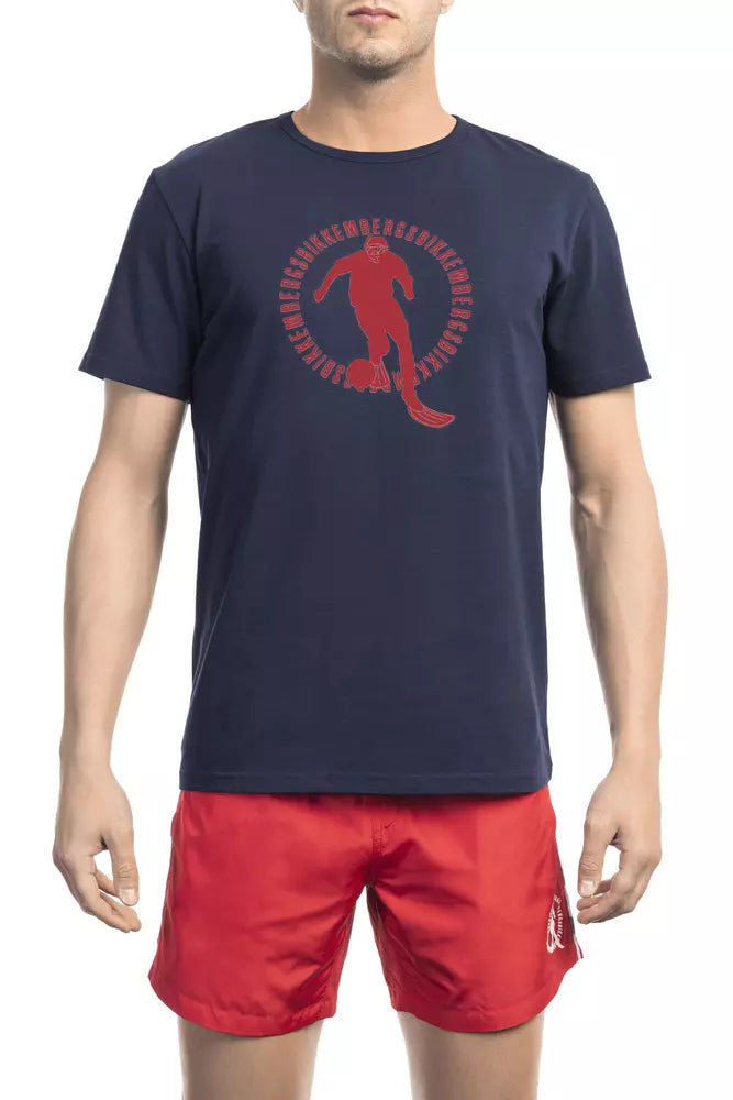 Weekend Deal Bikkembergs  Cotton Men Men's T-Shirt