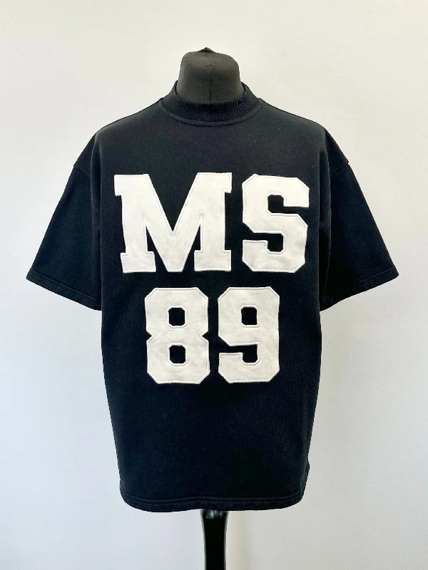 Super Sale Black MS89 Heavyweight Sweatshirt Tee.