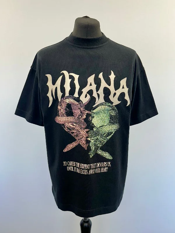 Weekend Deal Black Serpent Heavyweight T-shirt.