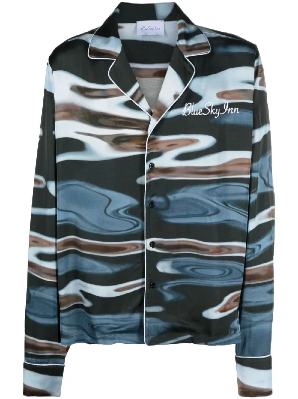 Great Bargains blue Sky Inn Men's Shirts Clear blue
