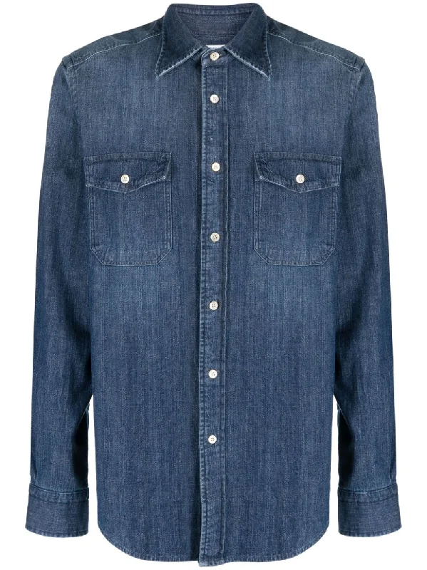Savings Galore Boglioli Men's Shirts blue