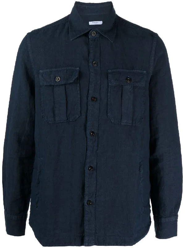 Loyalty Reward Boglioli Men's Shirts blue