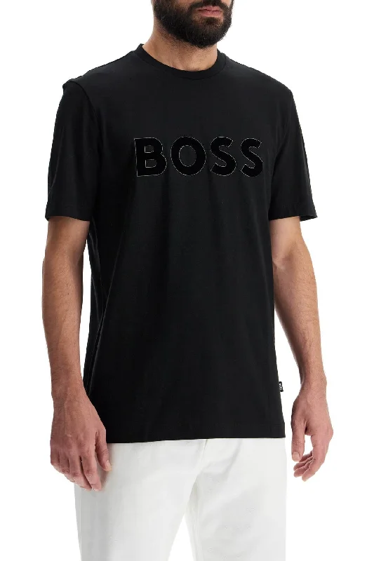 Lowest Price Boss Flocked Logo T-Shirt With