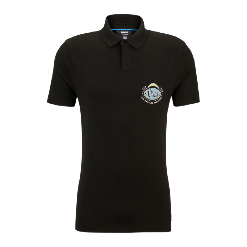 Super Bargain BOSS x NFL cotton-piqu polo shirt with collaborative branding