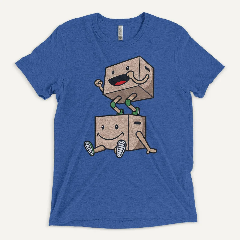 Exclusive Savings Box Jump Box Men’s Triblend T-Shirt