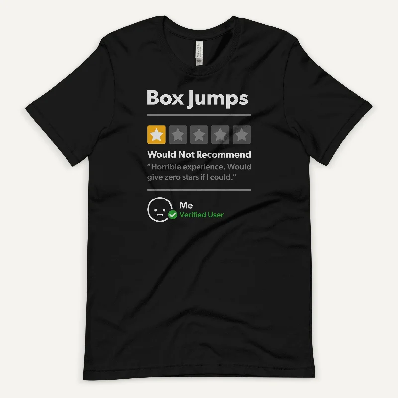 Closeout Sale Box Jumps 1 Star Would Not Recommend Men’s Standard T-Shirt