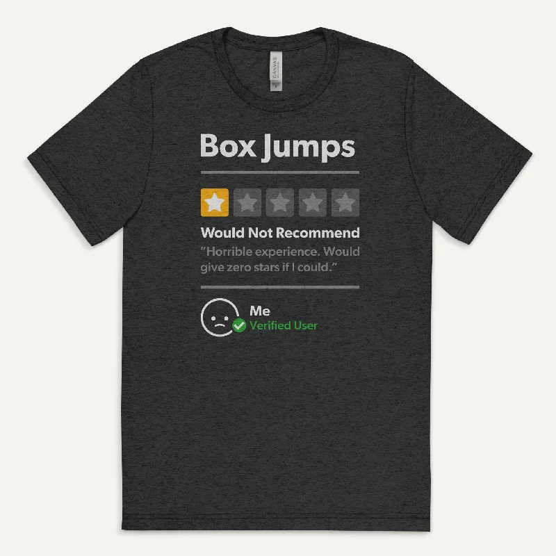 Overstock Box Jumps 1 Star Would Not Recommend Men’s Triblend T-Shirt