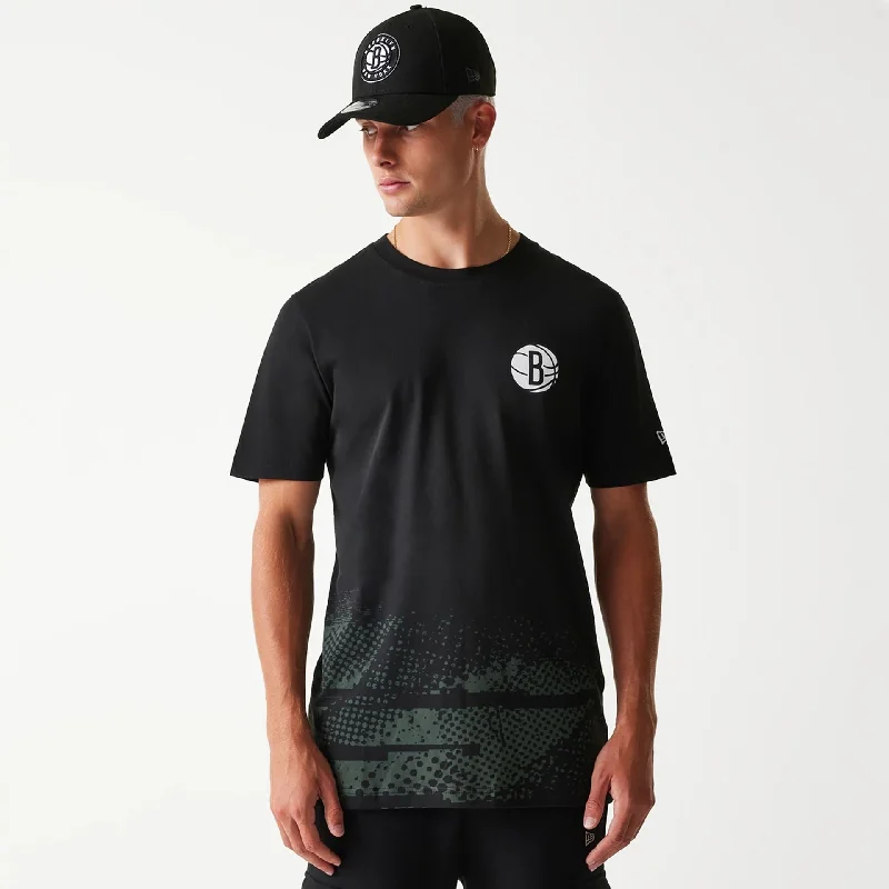 Weekend Deals You Can't Resist Brooklyn Nets NBA Tip Off Black T-Shirt