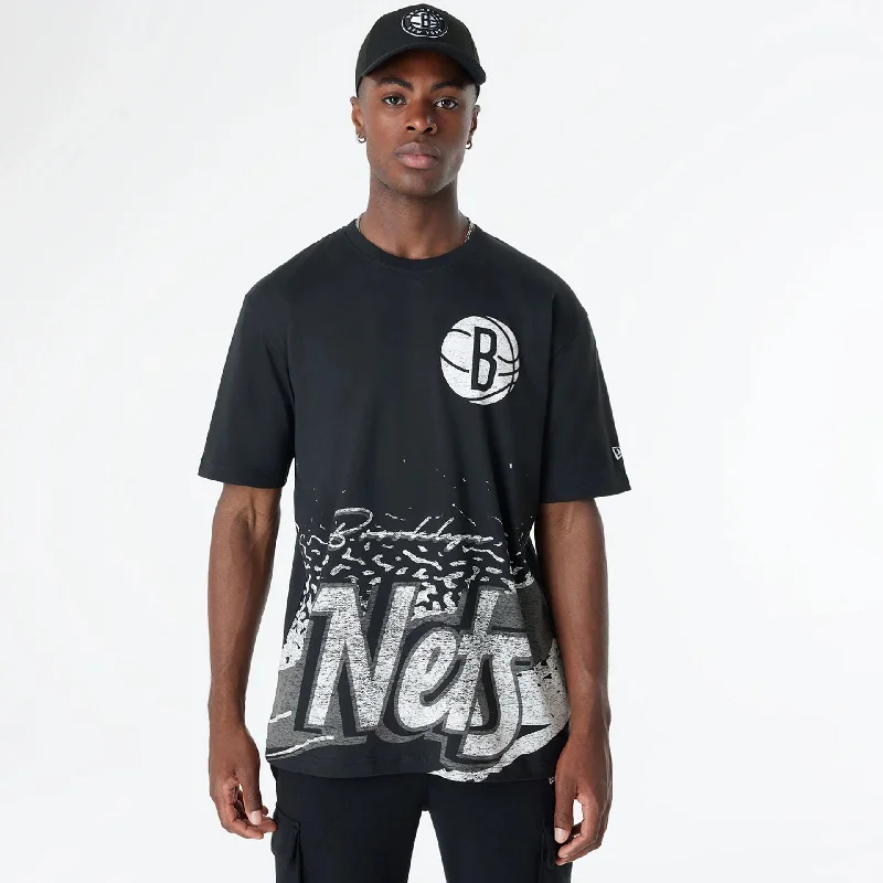 Weekend Steals Await Brooklyn Nets Sport Classic Black T-Shirt