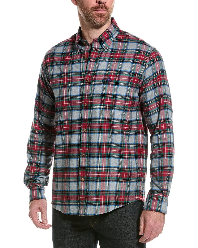 Act Now Brooks Brothers Regular Fit Flannel Shirt