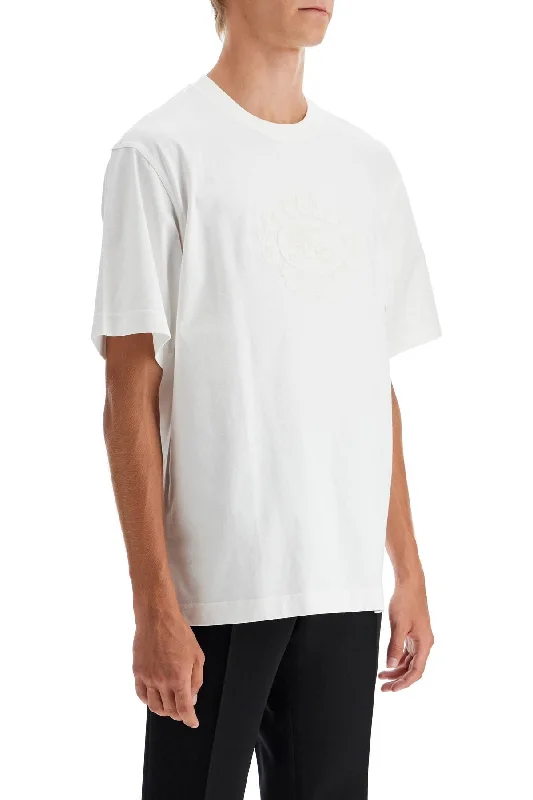 Deal Frenzy Burberry "ekd Embroidered T-Shirt