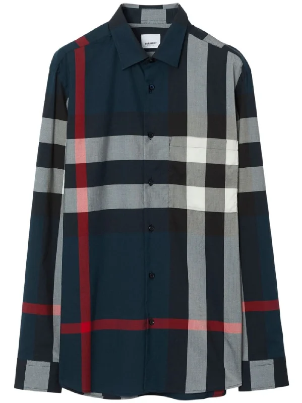 Deal Explosion Burberry Men's Shirts blue