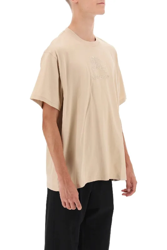 Act Now Burberry Tempah T-Shirt With Embroidered Ekd