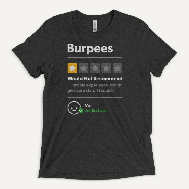 Weekend Offers That Dazzle Burpees 1 Star Would Not Recommend Men's Triblend T-Shirt
