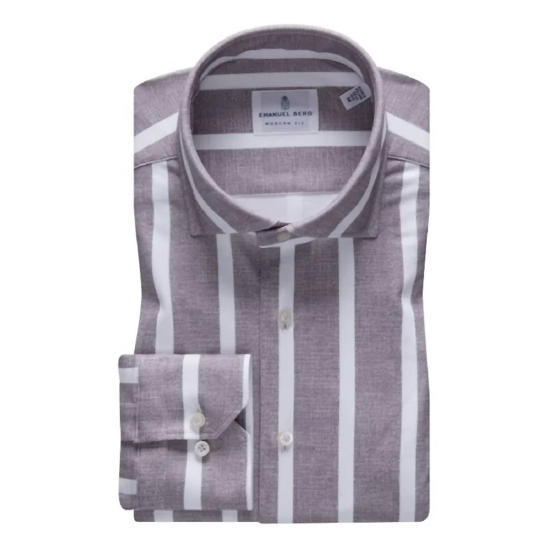 Special Offer Byron In Grey Bold Stripe