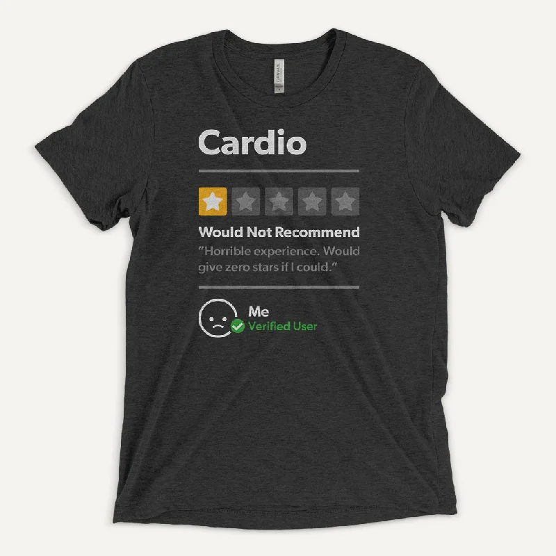 Steals and Deals Cardio 1 Star Would Not Recommend Men's Triblend T-Shirt