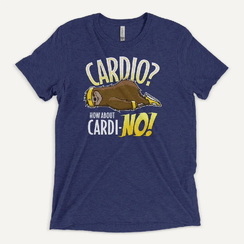 Price Drop Cardio? How About Cardi-NO! Men's Triblend T-Shirt