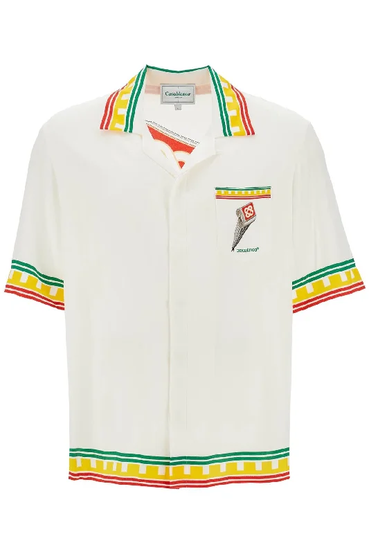 Weekend Specials to Celebrate Casablanca Men's Silk Leaning Column Shirt