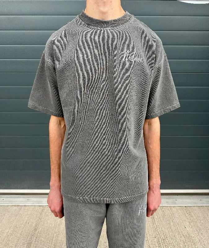 Get It Before It’s Gone Charcoal Heavyweight Essentials T-shirt.