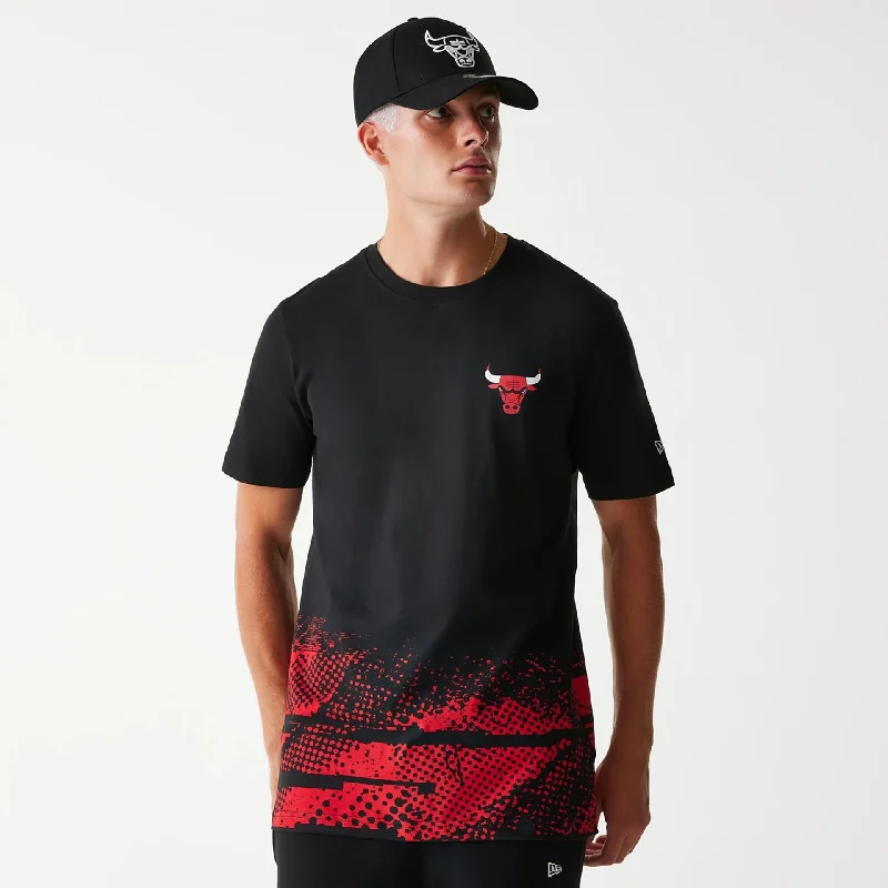 Weekend Price Cuts Galore Chicago Bulls NBA Tip Off Black T-Shirt