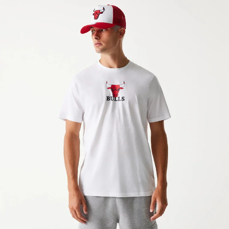 Hot Deal Chicago Bulls NBA White T-Shirt