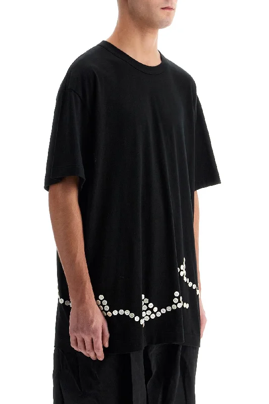 Mega Sale Comme Des Garcons Homme Plus Embroidered Button-Up T