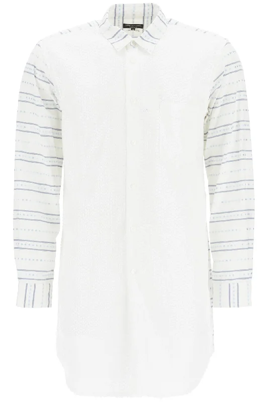 Super Bargain Comme Des Garcons Homme Plus Men's Maxi Jacquard Shirt With